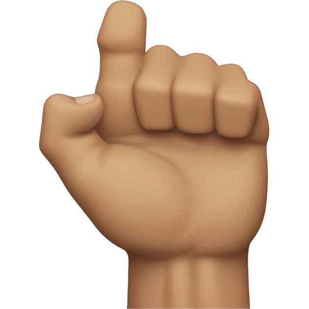 musculed flexed left hand holding book emoji