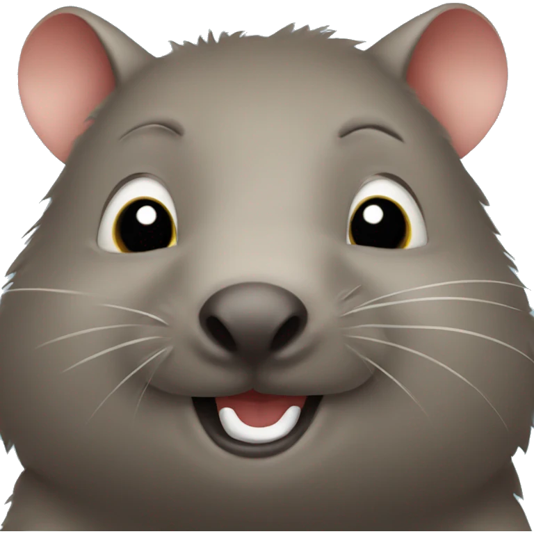 wombat smile emoji