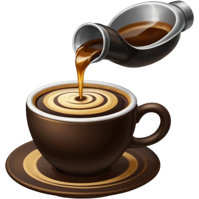 espresso with oil emoji