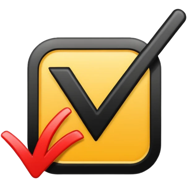 Blue bagraund and black tick✔️ emoji