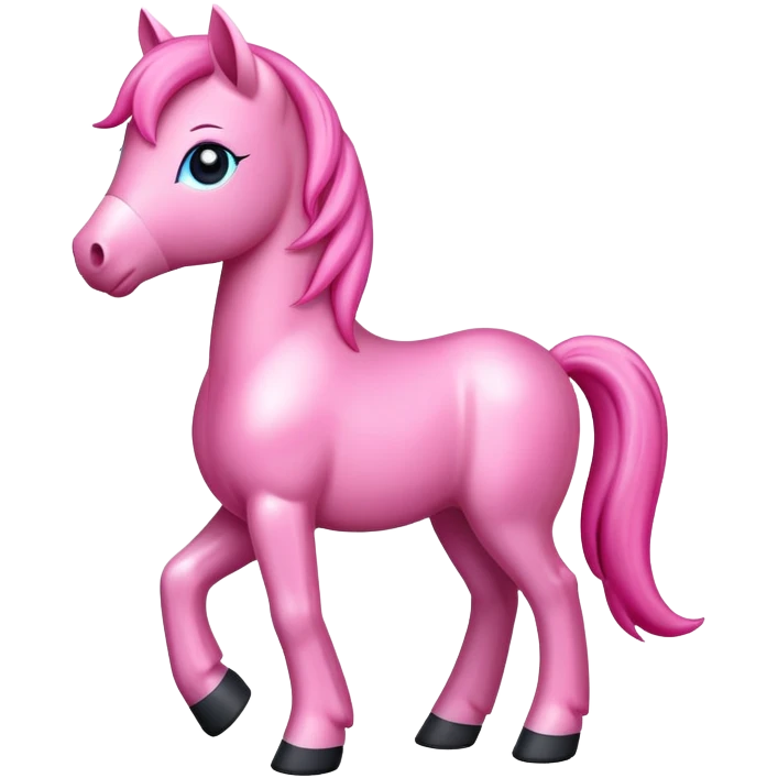 pink pony  emoji