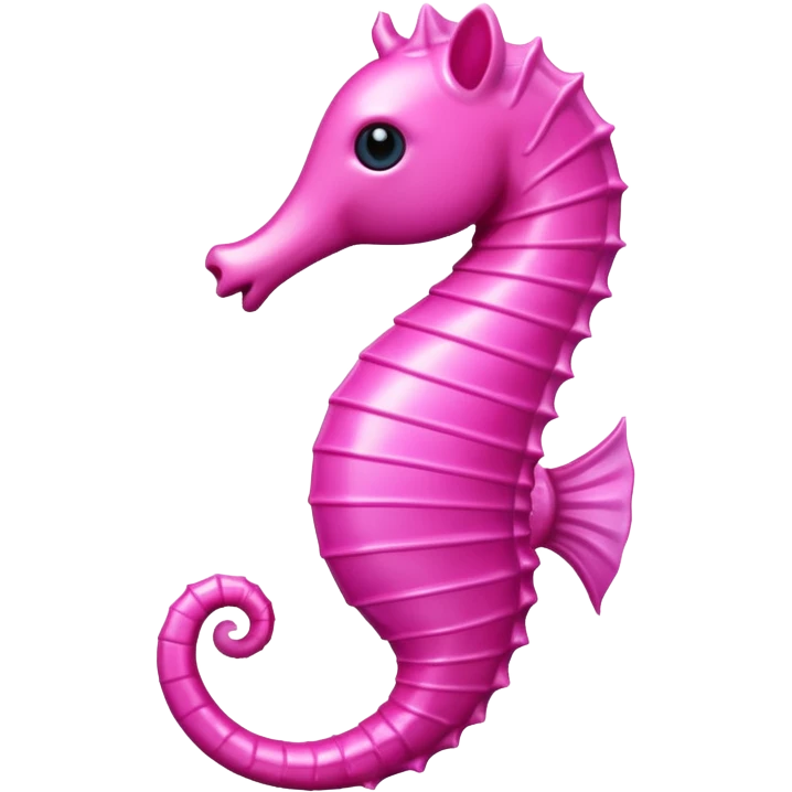 pink seahorse  emoji