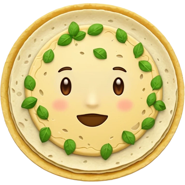 light green tortila emoji