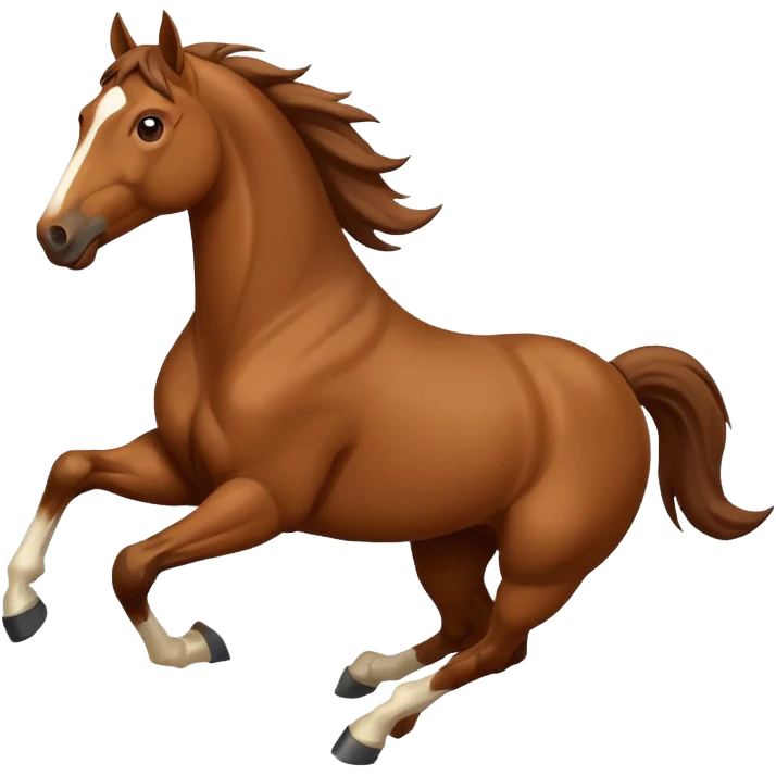 Create a running horse emoji emoji