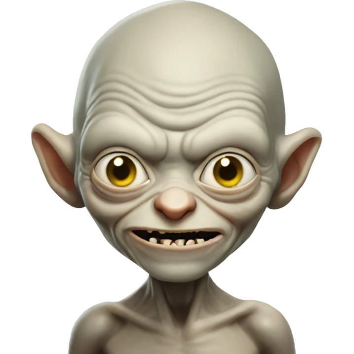 Gollum says hello marijan emoji
