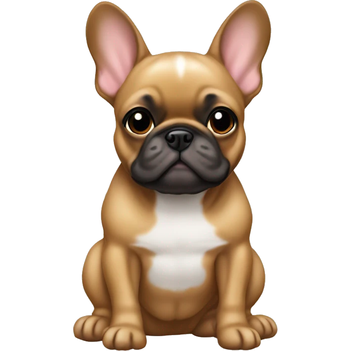 Fawn frenchie emoji