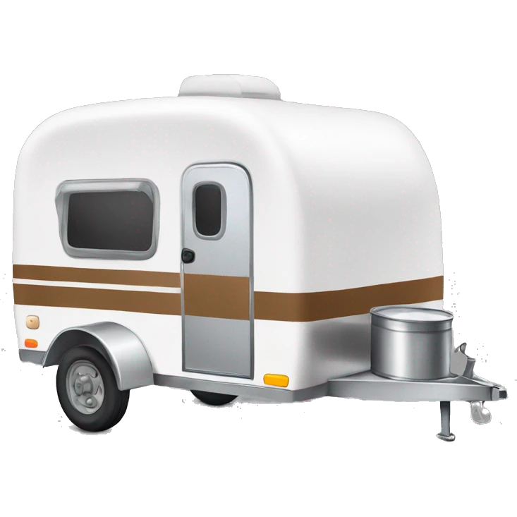 Cute horse trailer emoji