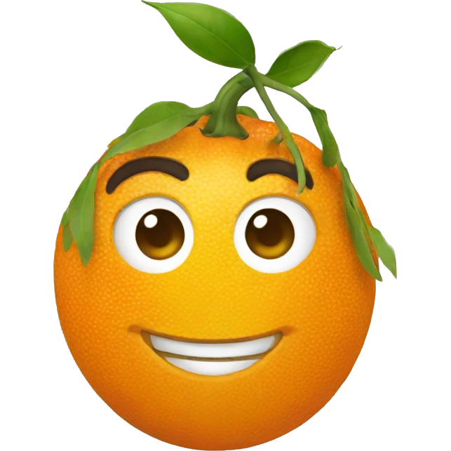 Itaú laranja  emoji