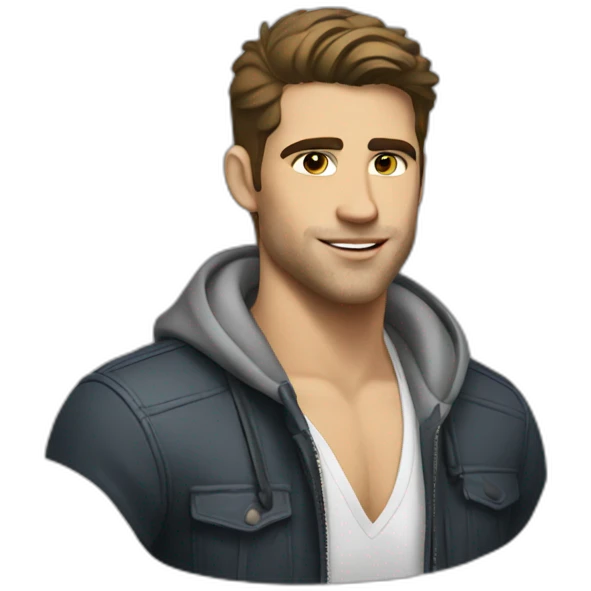 Chad white guy  emoji