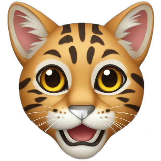 Wild cat emoji