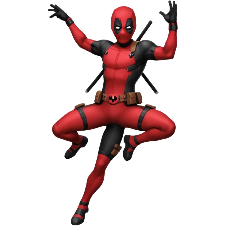 Deadpool dancing emoji