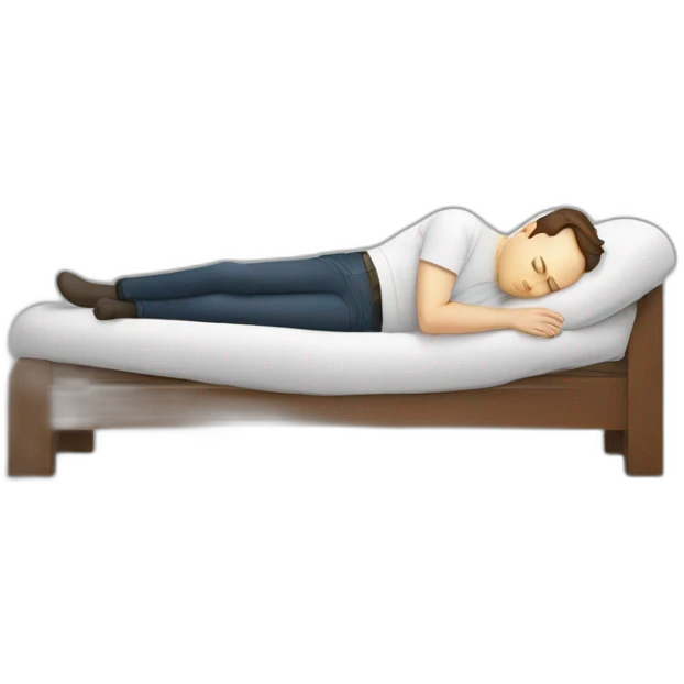 Elon Musk sleeping at emoji