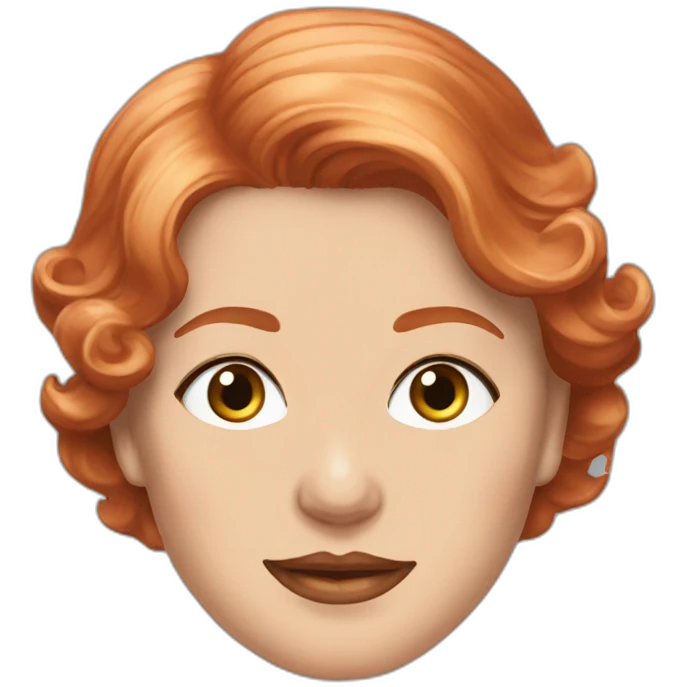 Audrey fleurot with foil emoji