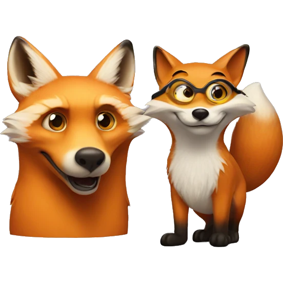 Fox & minion emoji