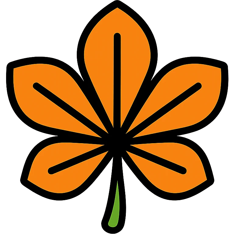 chestnut leaf emoji