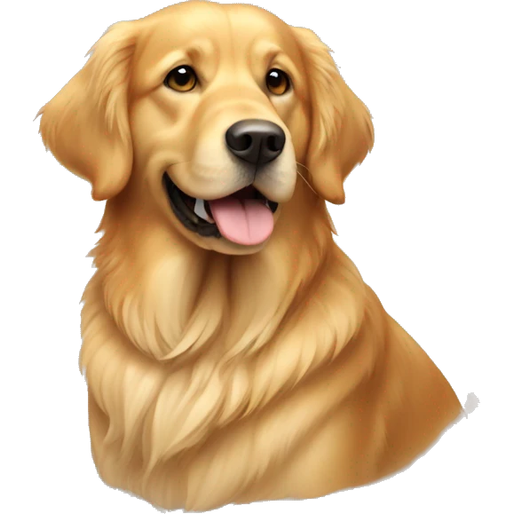 golden retriver emoji