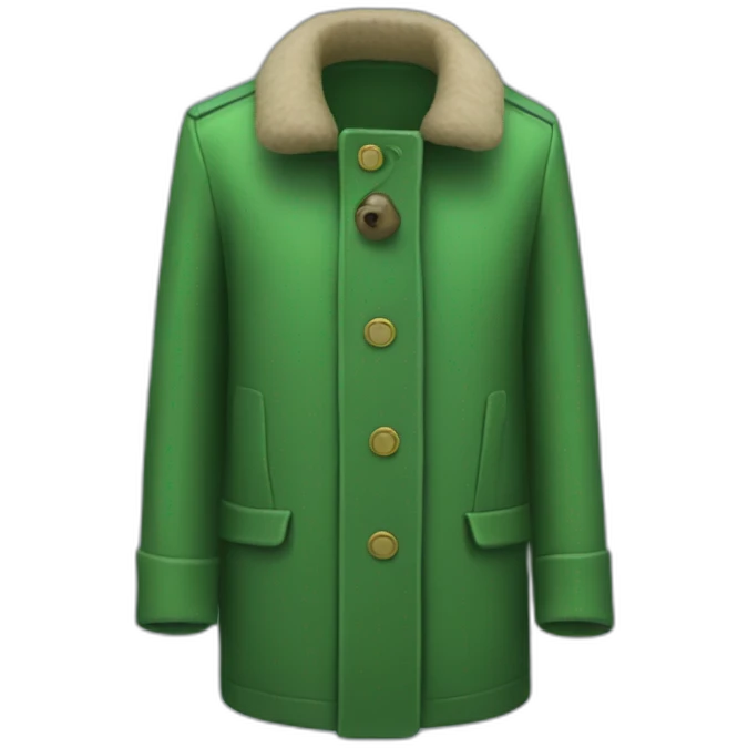 green balt coat emoji