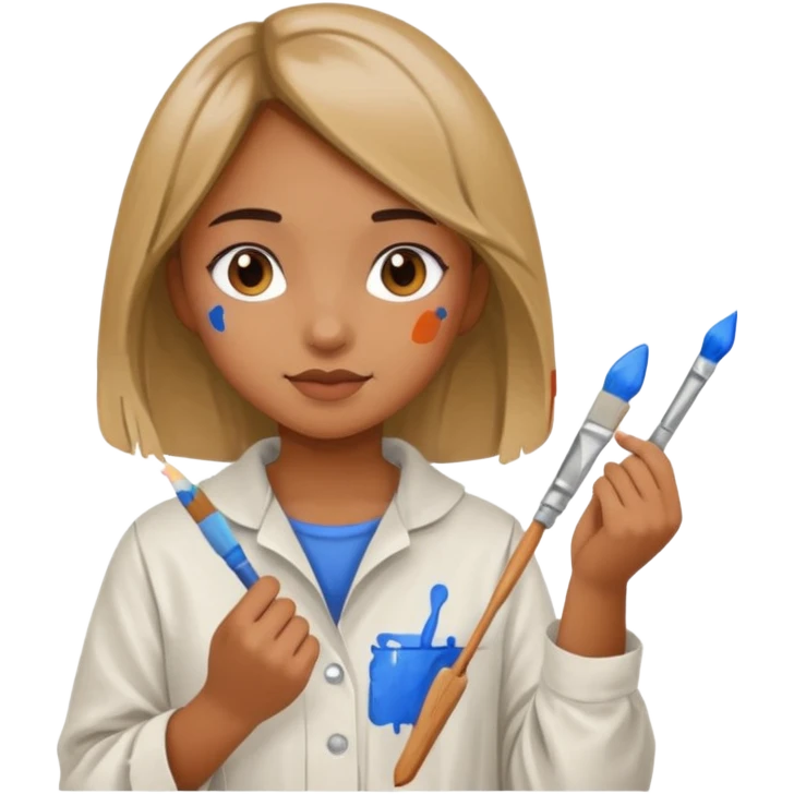 girl painter emoji
