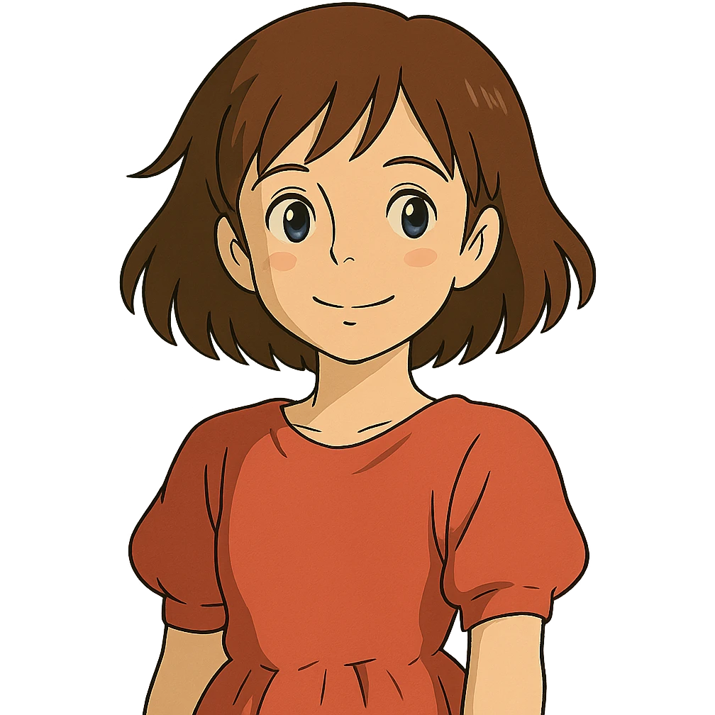 girl character emoji