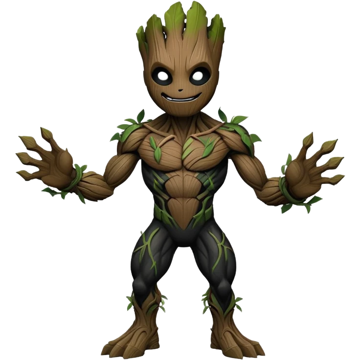 fullbody Venom groot  emoji