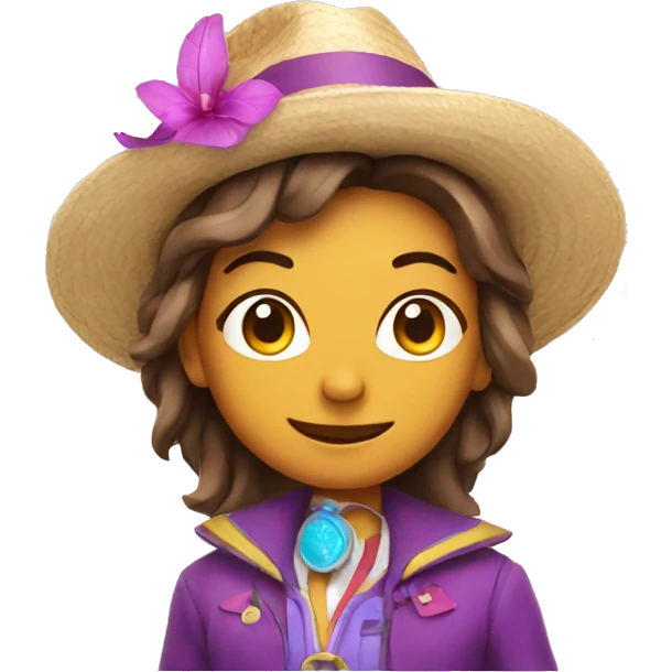 Magical vacation travel agent emoji