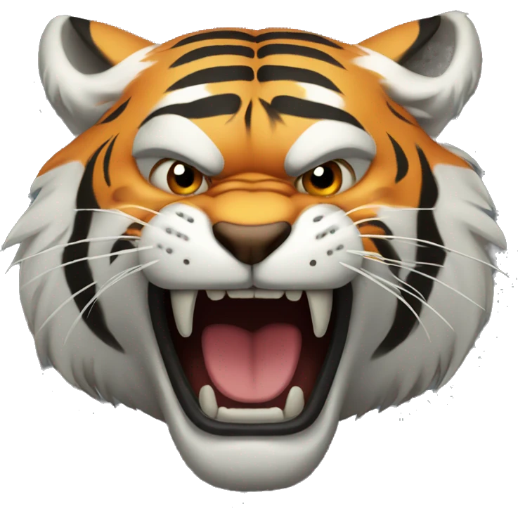 angry tiger emoji