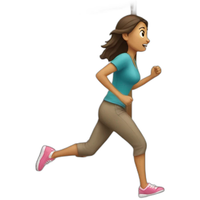 woman-running-out-a-door emoji