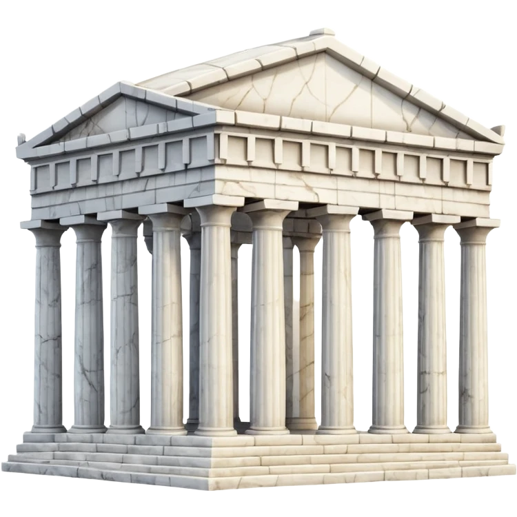 The Greek Temple emoji