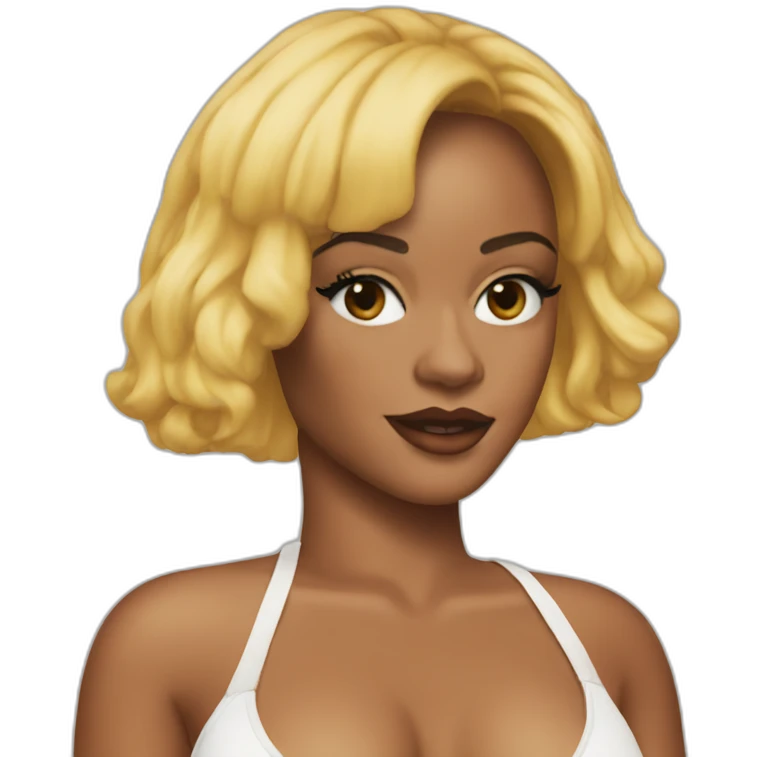 Rihanna bikini emoji