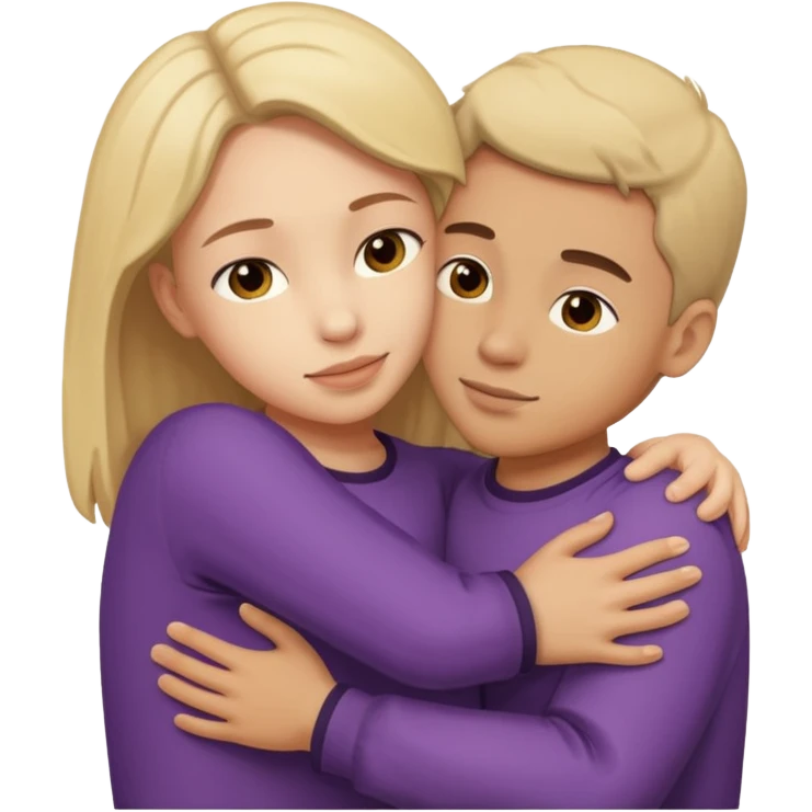 یک آخوند درحال بقل یک نو جوان emoji