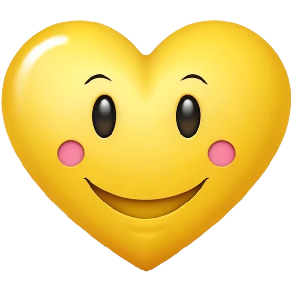 Smiley heart emoji