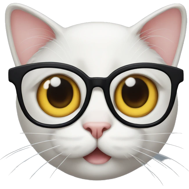 cat with four eyes emoji