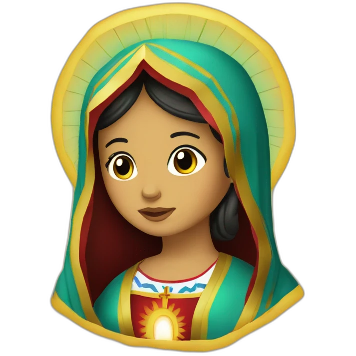 virgen de guadalupe emoji