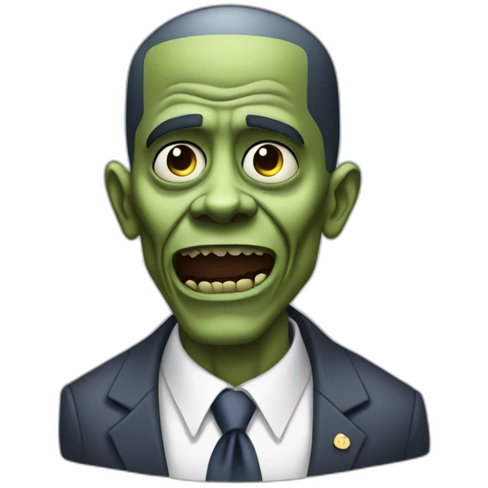 zombie barack obama emoji