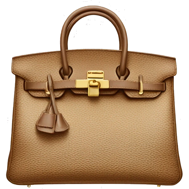a birkin bag emoji