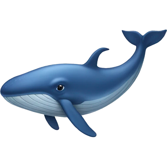Blue whale  emoji