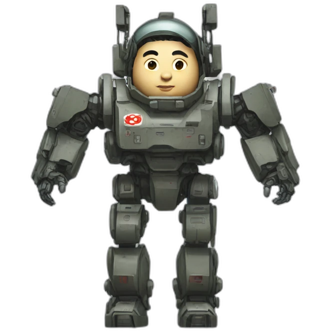 Kim Jong-un mech suit emoji
