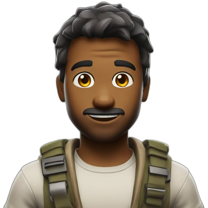 Personnage fortnite emoji