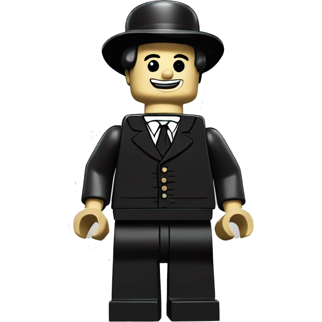 Charles Chaplin lego full body emoji
