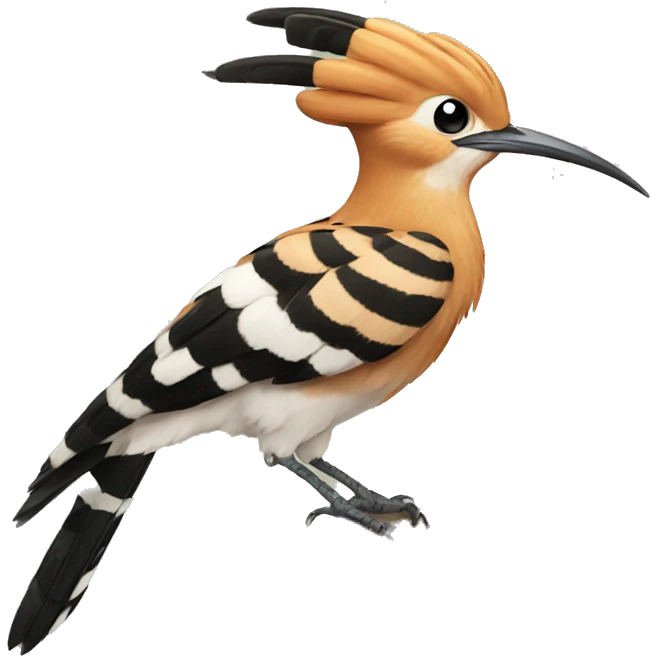 Hoopoe emoji