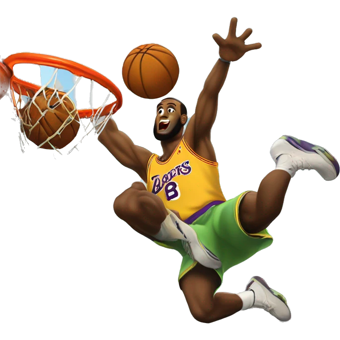  Scooby Jew Dunking on LeBron emoji