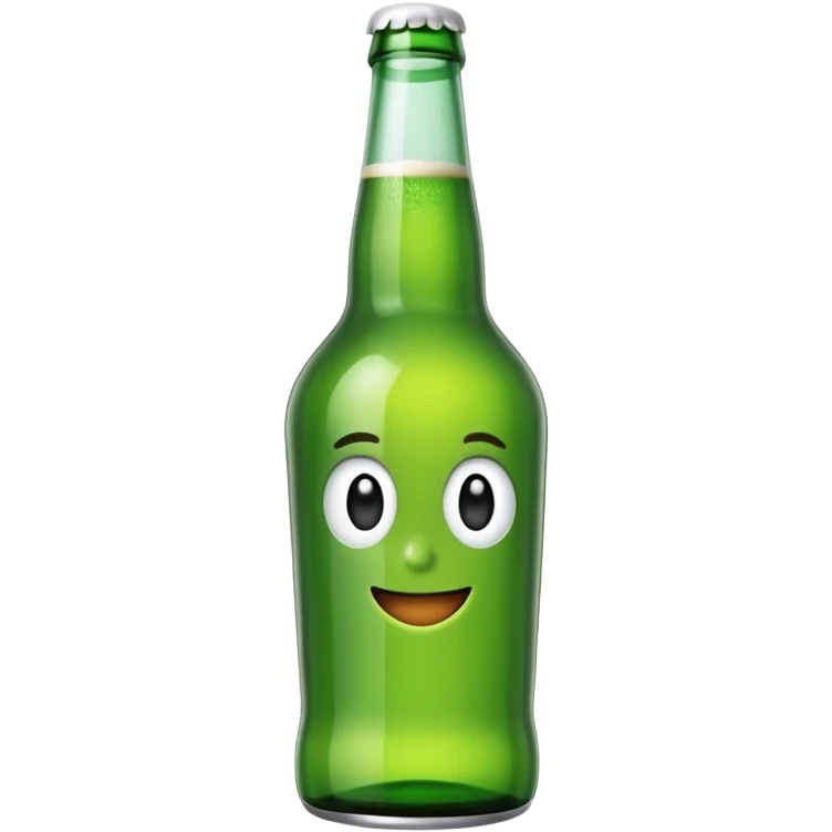 Botella de cerveza emoji