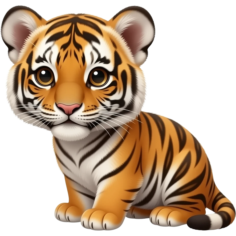 Baby tiger emoji