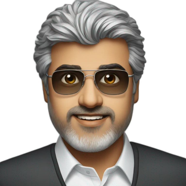 Ajith Kumar  emoji