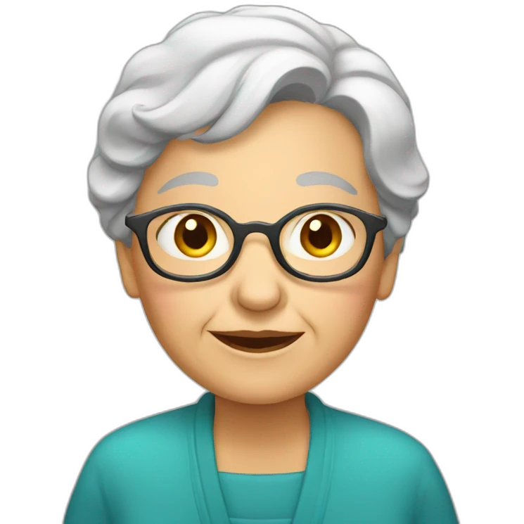 old women emoji