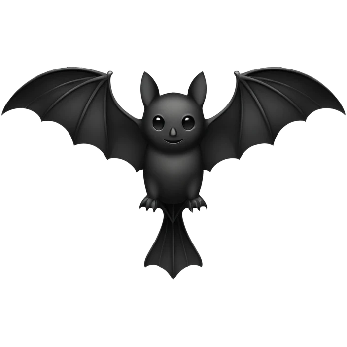 Bat black emoji