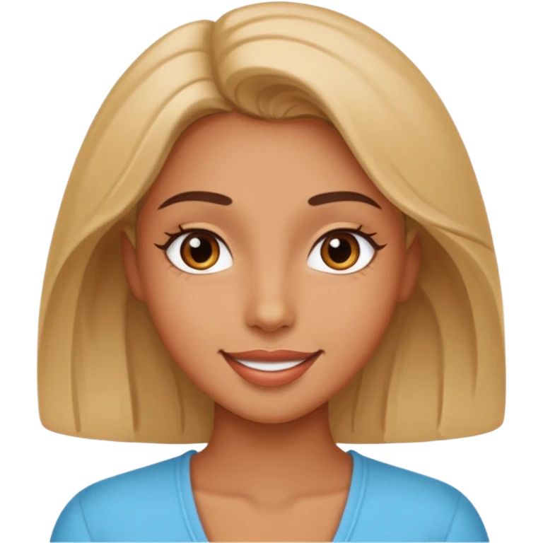 sexy, hot, goodlooking emoji face, confident expression, flirty eyes, subtle smile emoji