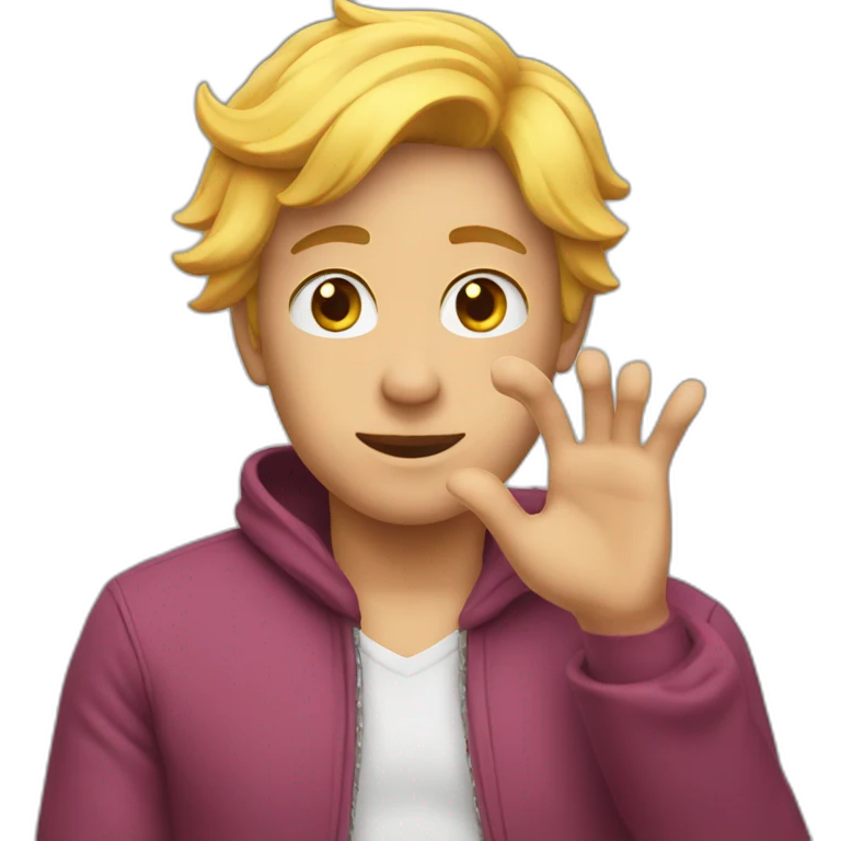 coeur main emoji