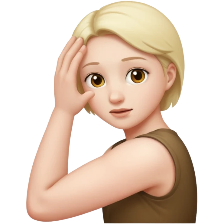 elbow extended emoji