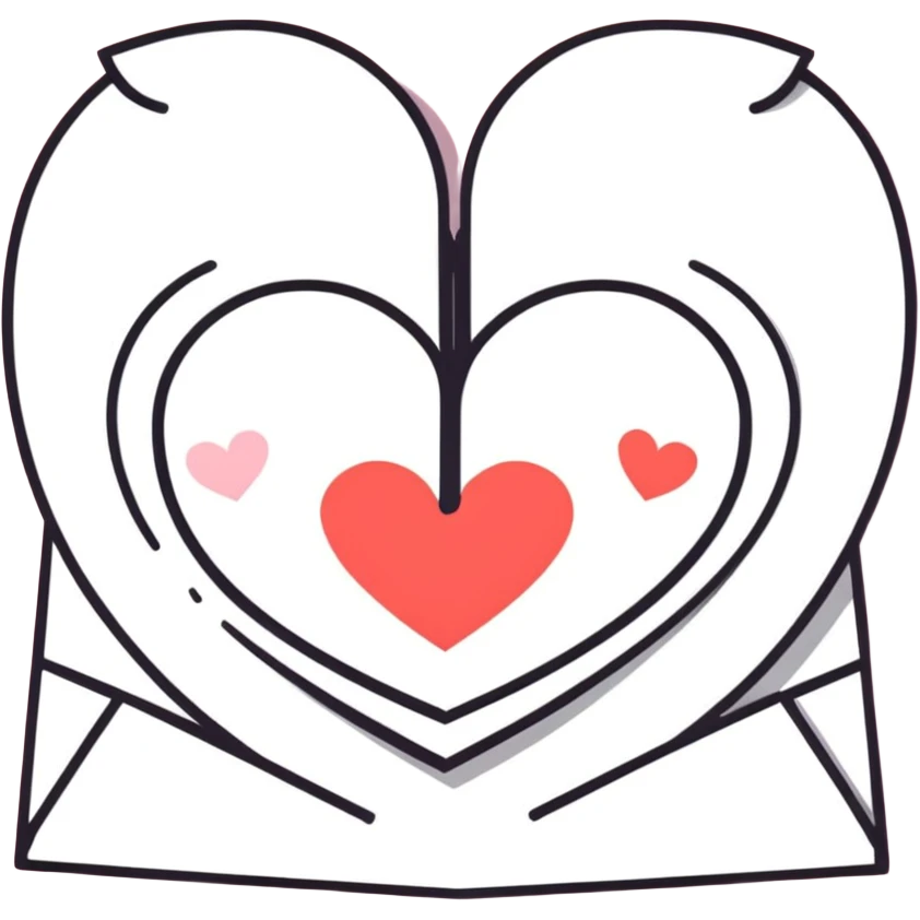 Valentine’s Day card emoji